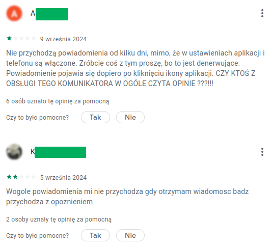 opinie aplikacji SueCrypt w Google Play Store